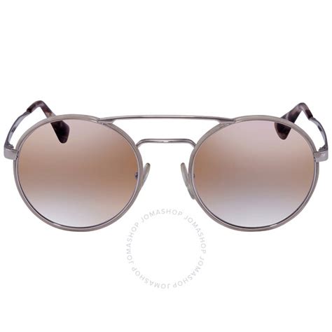 prada ufh4o0|Prada Round Ladies Sunglasses PR 51SS UFH4O0 54 .